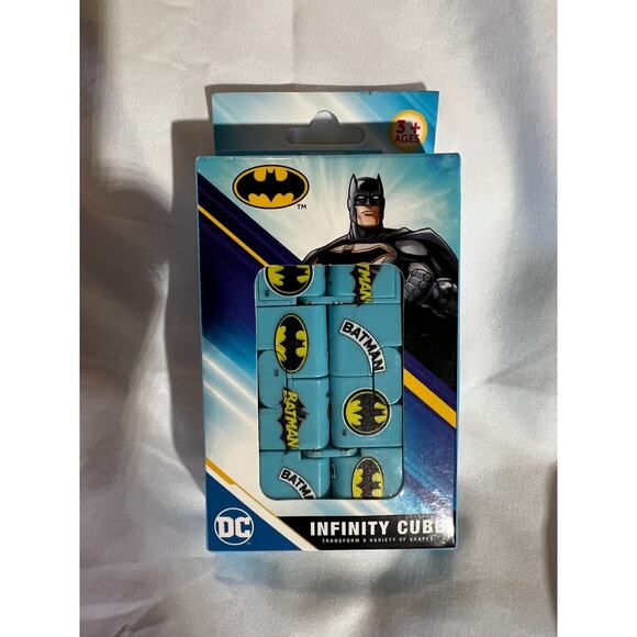 DC Batman Superhero Infinity Cube Anxiety Stress Fidget Toy NEW Grinstudios - Picture 1 of 6
